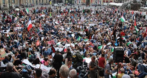 Lyon : plus de 1000 manifestants réunis ce mercredi pour la Palestine