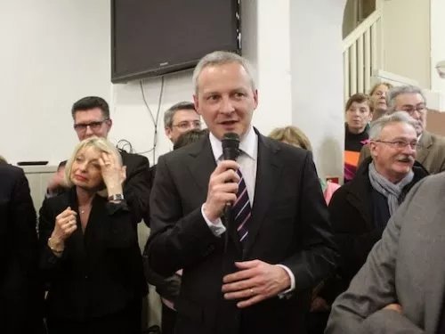 Bruno Le Maire en déplacement à Lyon ce mercredi