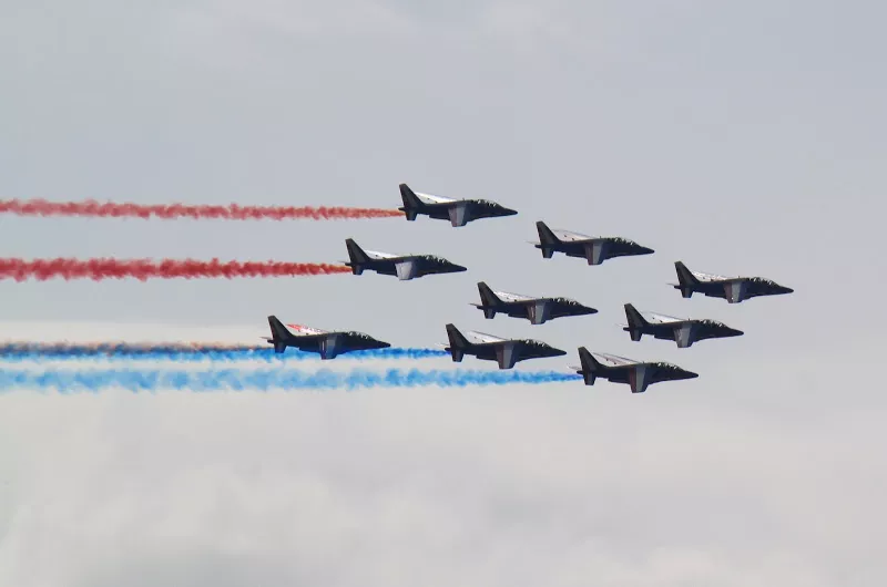 La Patrouille de France survolera Lyon pour baptiser un A400 M