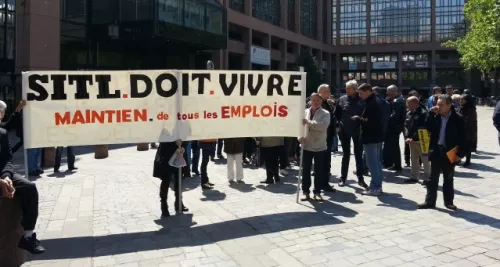 SITL : une cinquantaine de salariés ont manifesté ce jeudi