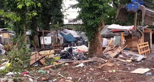 Démantèlement d’un camp de Roms ce mardi dans le 3e arrondissement