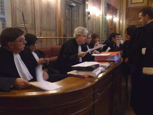 70 avocats du barreau de Lyon mobilisés contre la réforme de la garde à vue