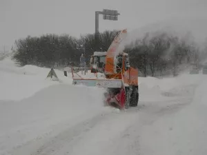 Alerte à la neige dans le Rhône