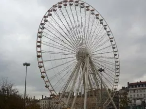 La Grande roue de Bellecour aux couleurs de l’écologie