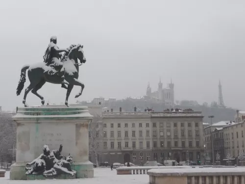 La neige fait son retour dans la région