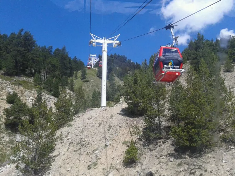 Montgenèvre à l'heure d'été