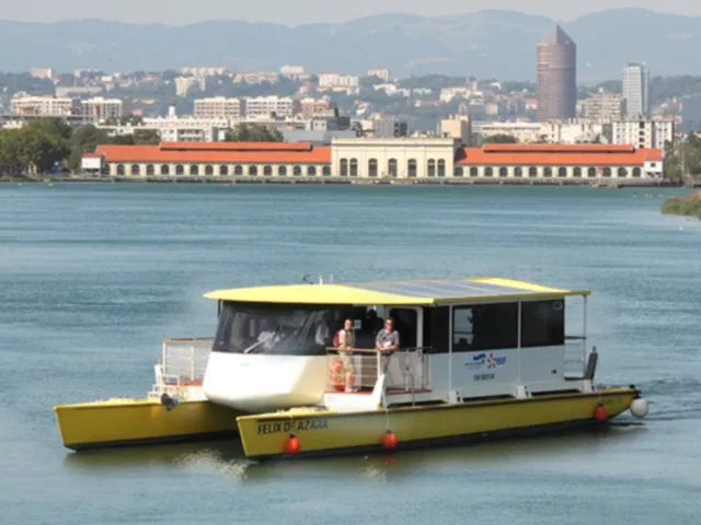 Succès pour la croisière fluviale à Jonage