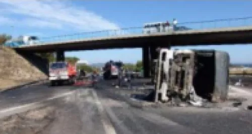 Lyon : deux accidents de camions ont bloqué la circulation sur l’A43 et l’A47 mercredi