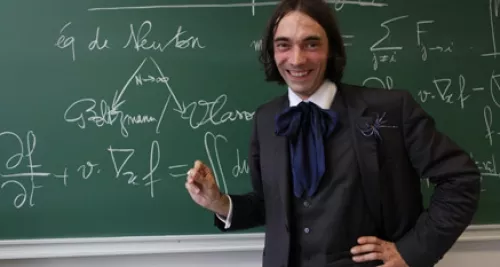 Cédric Villani en dédicace à Lyon 1