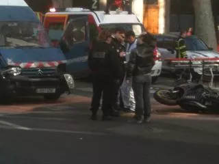 Un blessé grave dans une collision entre une moto et un camion de gendarmerie à Lyon