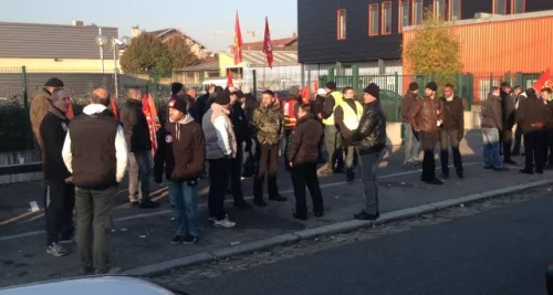 Lyon : les convoyeurs de fonds dans la rue