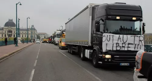 Rhône : nouvelle mobilisation samedi contre l’écotaxe