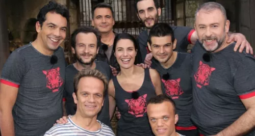 Alessandra Sublet et l’équipe de C à Vous ouvrent la saison 2013 de Fort Boyard