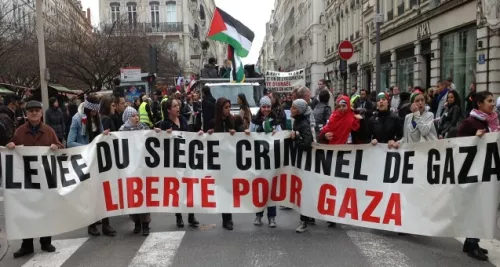 Lyon : un flashmob samedi après-midi en soutien à Gaza