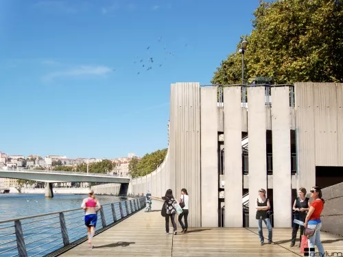 Lyon : le chantier du parking Saint-Antoine a redémarré ce mardi