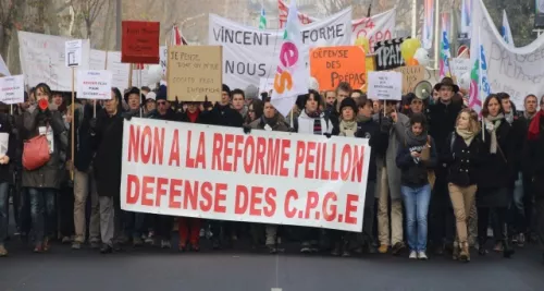 Classes "prépa" : 1000 personnes manifestent à Lyon