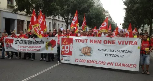 Kem One : 400 salariés devant le tribunal en attendant la décision du tribunal de commerce