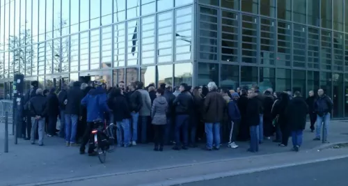 SITL : 150 personnes rassemblées devant le Conseil Régional