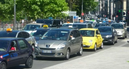 Grande manifestation de taxis jeudi à Lyon (parcours)