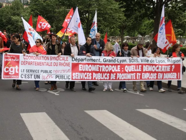 Faible mobilisation des agents de la Métropole de Lyon