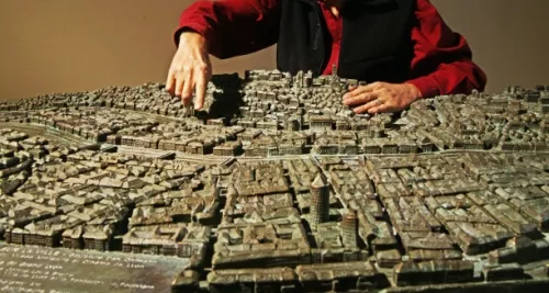 Une miniature de Lyon installée à Fourvière