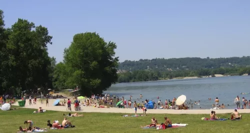 La baignade biologique du lac des Sapins est fermée