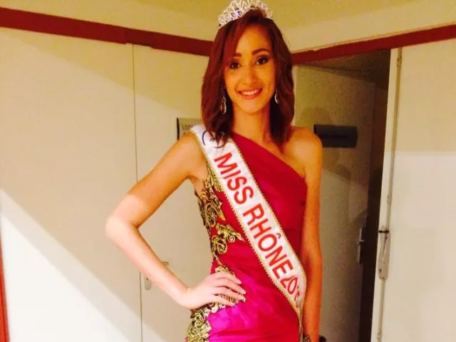 Laurie Cayol élue Miss Rhône 2015