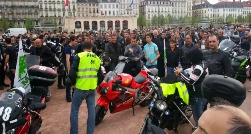 Lyon : manifestation des motards en colère ce vendredi