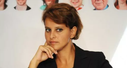 Première visite de Najat Vallaud-Belkacem auprès des femmes des cités