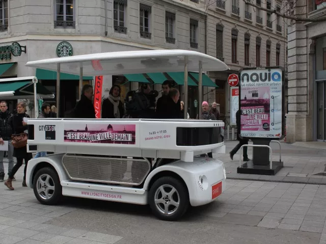 Une nouvelle version pour Navya, la navette-robot imaginée à Lyon