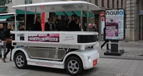 Pentes de la Croix-Rousse : le robot navette Navia pourra être testé par les Lyonnais en décembre