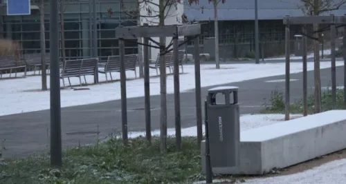 Météo : des flocons de neige sont tombés sur Lyon dimanche matin