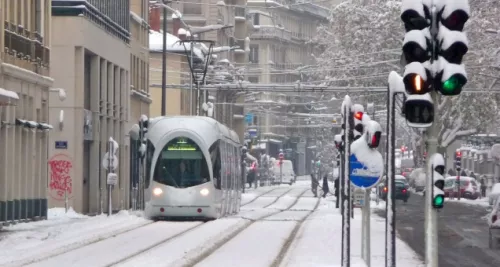 Le Rhône placé dimanche en vigilance orange neige et verglas (MàJ)