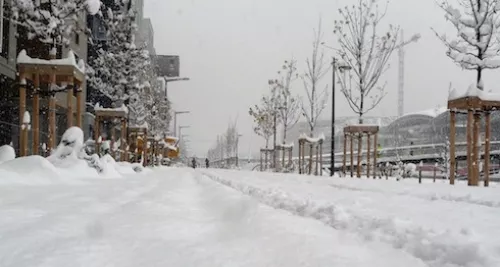 Des flocons de neige attendus ce week-end à Lyon !