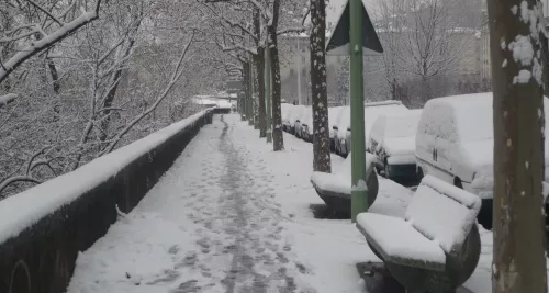 Météo : la neige tiendra seulement dimanche à Lyon