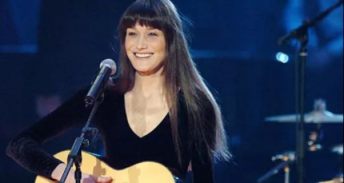 Carla Bruni en concert à Lyon