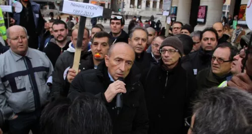 80 employés de Nexans ont manifesté à Lyon