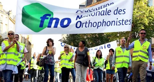 Les orthophonistes dans la rue ce  jeudi