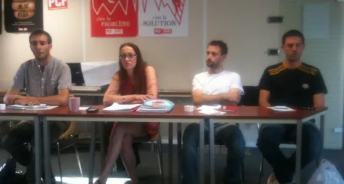 Lyon : le Parti Communiste et le Front de Gauche célèbrent la fête de la Paix