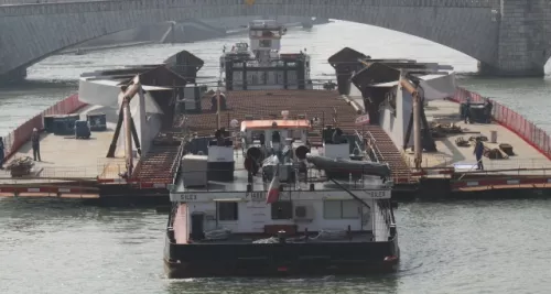 Pont Schuman : Une 1e  étape franchie avec succès