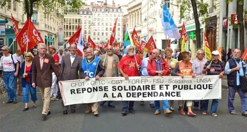 Les retraités se mobilisent contre le gel des pensions