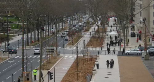 Carrefours restaurés, trottoirs plus larges, piste cyclable : la rue Garibaldi fait peau neuve