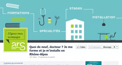 L’agence régionale de santé drague les jeunes médecins via Facebook