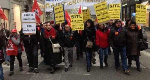 SITL : près de 400 personnes manifestent entre Bellecour et la préfecture