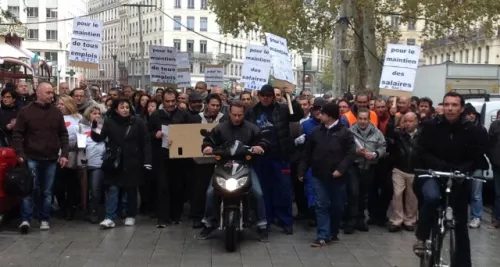 200 salariés de SITL ont manifesté ce vendredi en centre-ville