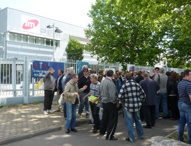 Les employés de Cenntro Motors (ex-SITL) manifestent à Lyon