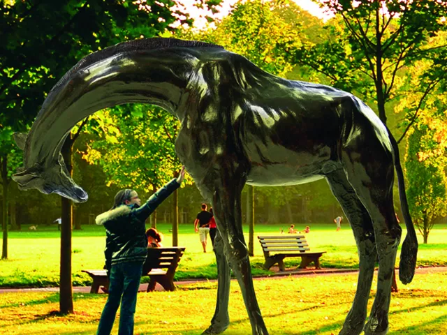 Le financement des statues de la Tête d’Or avance à pas de…girafes !