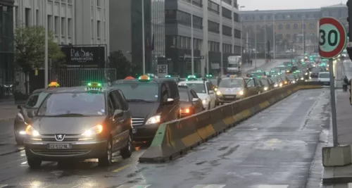 Les taxis manifesteront à nouveau le 10 février