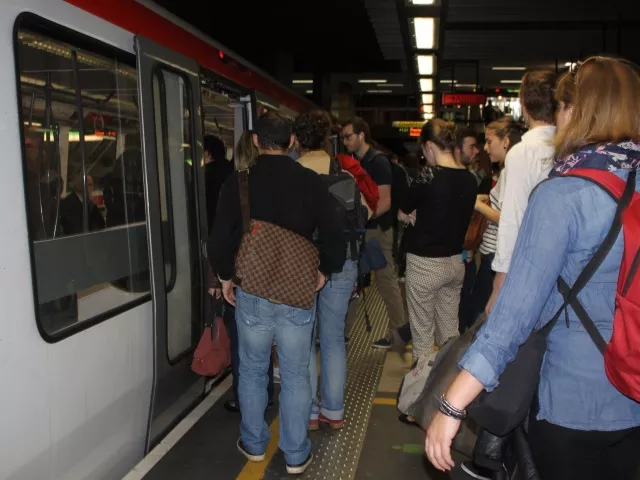 Des travaux nocturnes à la station de métro Hôtel de Ville