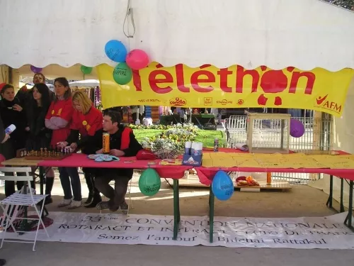 Téléthon 2013 : les Hospices Civils de Lyon remettent un chèque de 11 550 euros